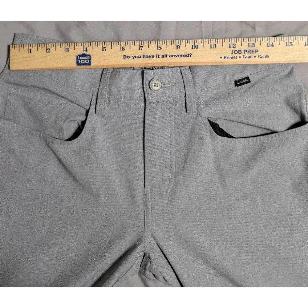 Travis Mathew Open to Close 2.0 Pants Mens 30x32 Gray Stretch Golf Casual